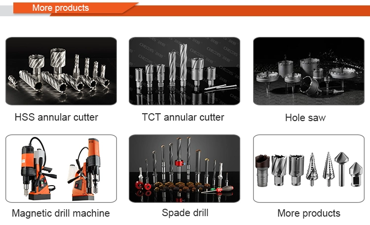 Chtools 50mm Thick Metal Tct Hole Drill Cutter for Pipe