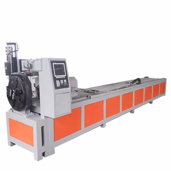 自動フィード6m円形および正方形の長方形パイプおよびチューブプラズマ切断機